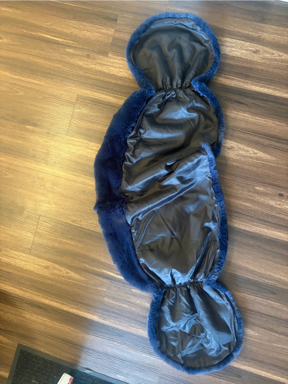 Faux fur stole/bolero shawl - Picture 8 of 14